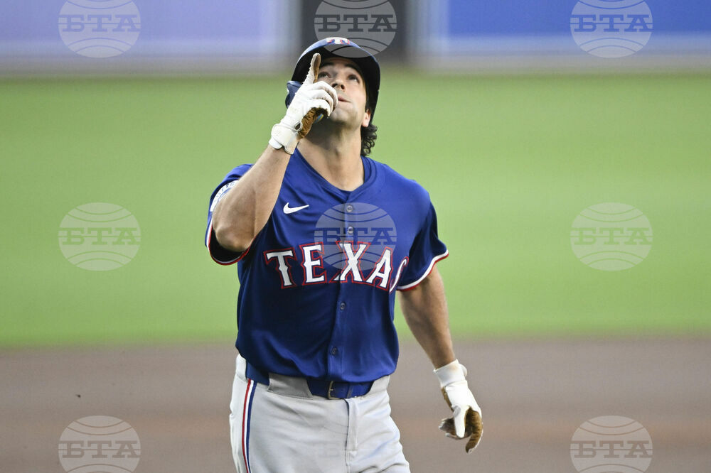 Rangers Padres Baseball