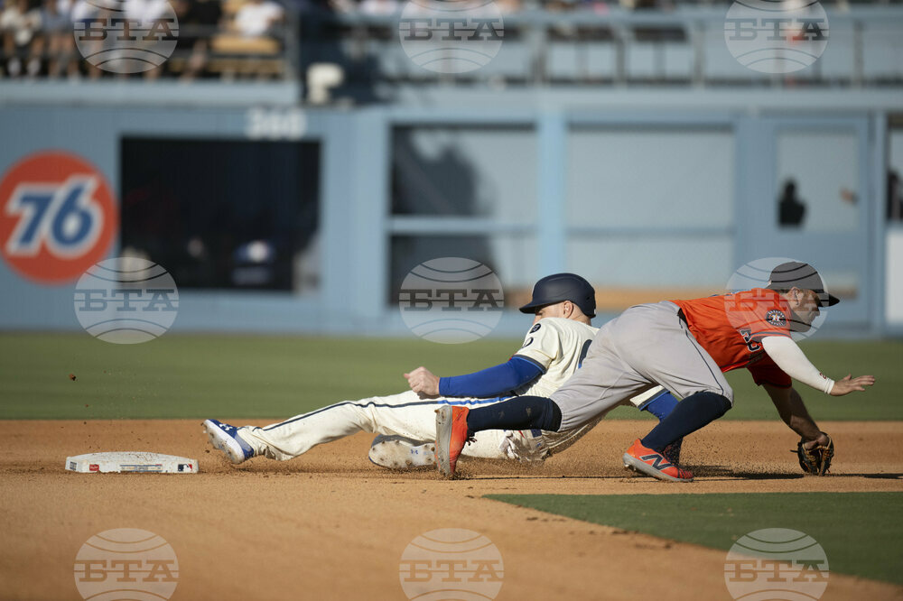 Astros Dodgers Baseball