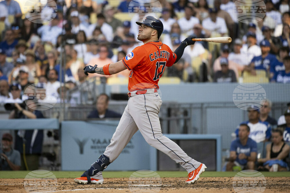 Astros Dodgers Baseball