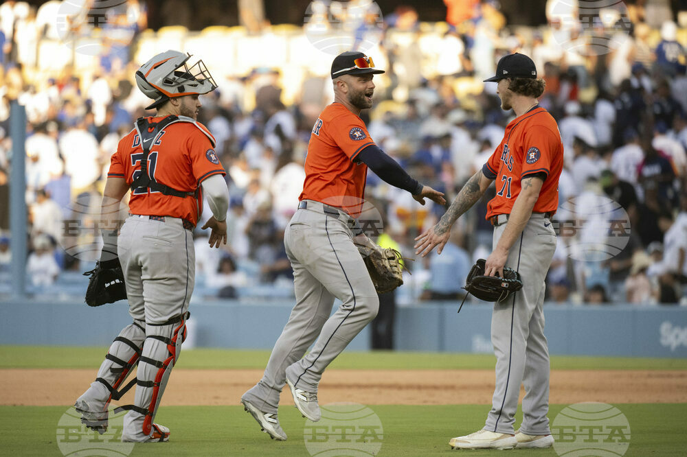 Astros Dodgers Baseball
