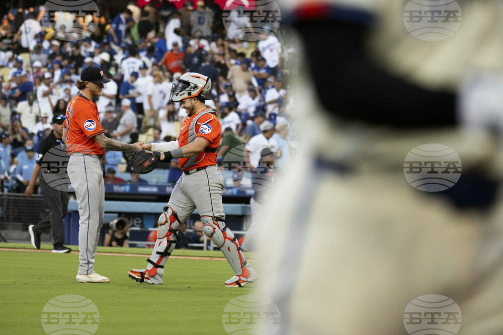 Astros Dodgers Baseball