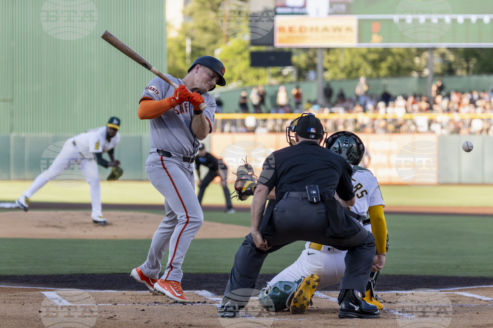 Giants Athletics Baseball