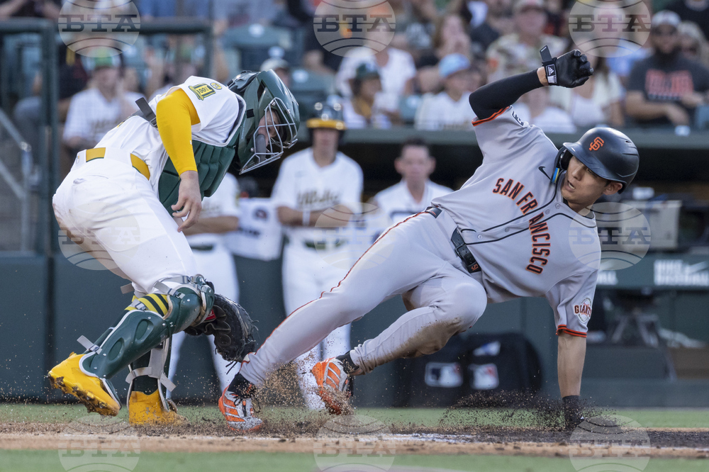 Giants Athletics Baseball