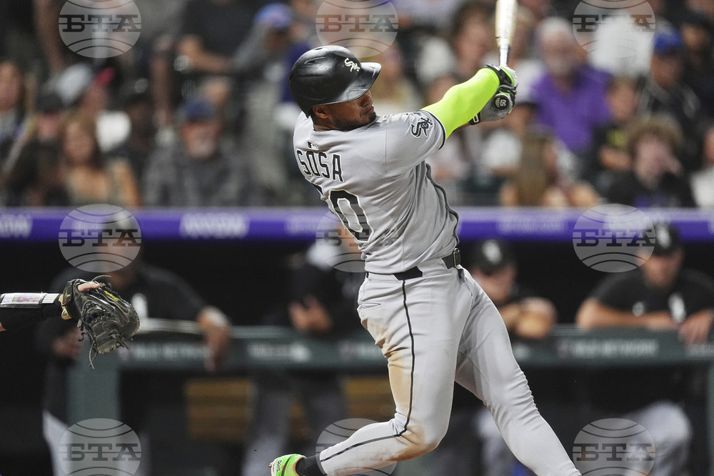 White Sox Rockies Baseball