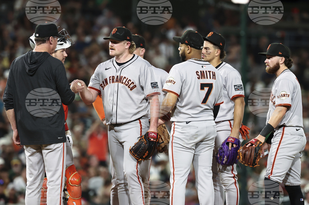 Giants Athletics Baseball