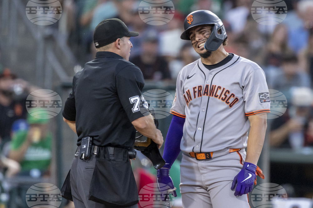 Giants Athletics Baseball