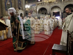 Патриаршеска катедрала „Св. Александър Невски" - света литургия 