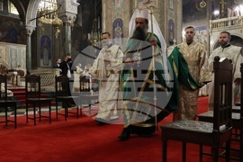 Патриаршеска катедрала „Св. Александър Невски" - света литургия 