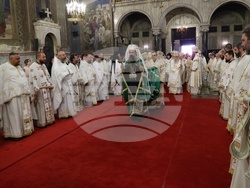 Патриаршеска катедрала „Св. Александър Невски" - света литургия 