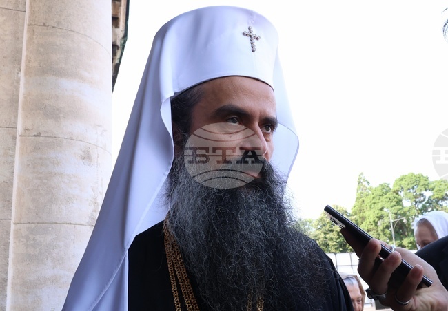 Епископът е в църквата и църквата е в епископа, каза пред БТА патриарх Даниил