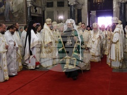 Патриаршеска катедрала „Св. Александър Невски" - света литургия 