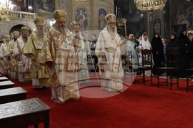 Патриаршеска катедрала „Св. Александър Невски" - света литургия 