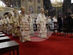 Патриаршеска катедрала „Св. Александър Невски" - света литургия 