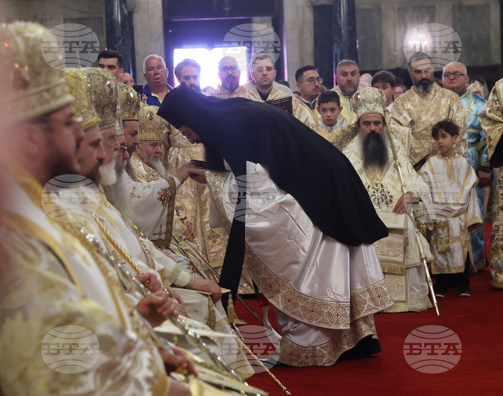Патриаршеска катедрала „Св. Александър Невски" - хиротония - архимадрит Василий