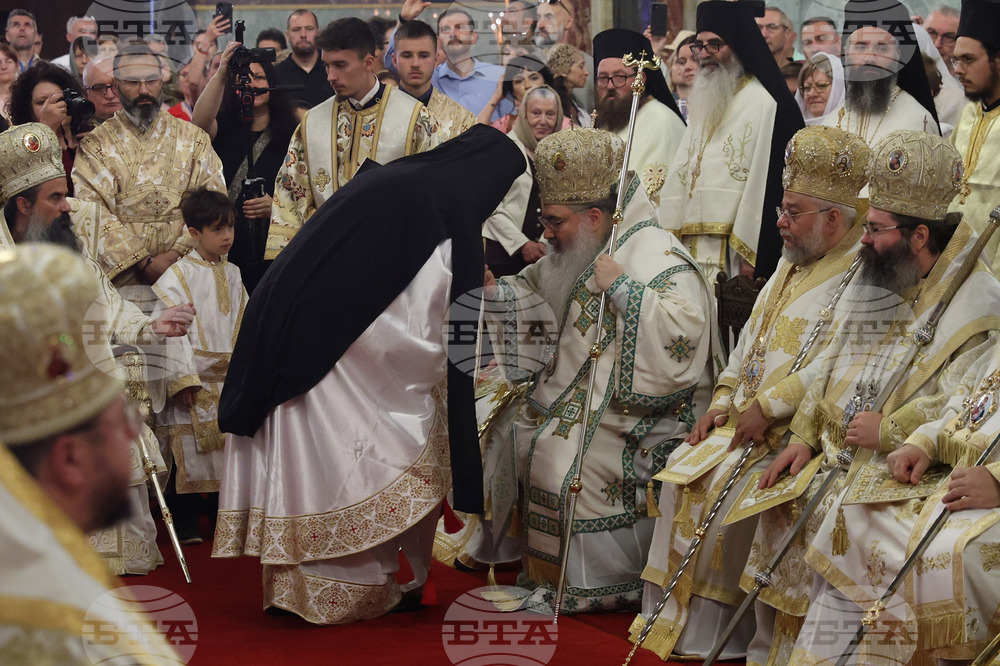 Патриаршеска катедрала „Св. Александър Невски" - хиротония - архимадрит Василий