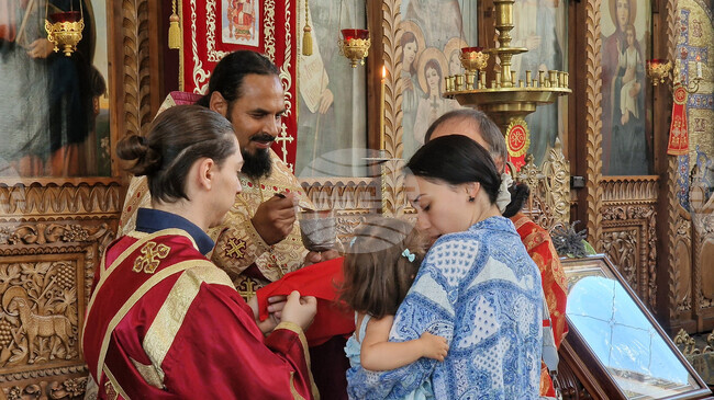 За силата на вярата говори в проповедта си отец Иван в шуменския храм "Св. Три Светители" 