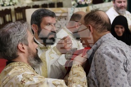 Патриаршеска катедрала „Св. Александър Невски" - хиротония - архимадрит Василий