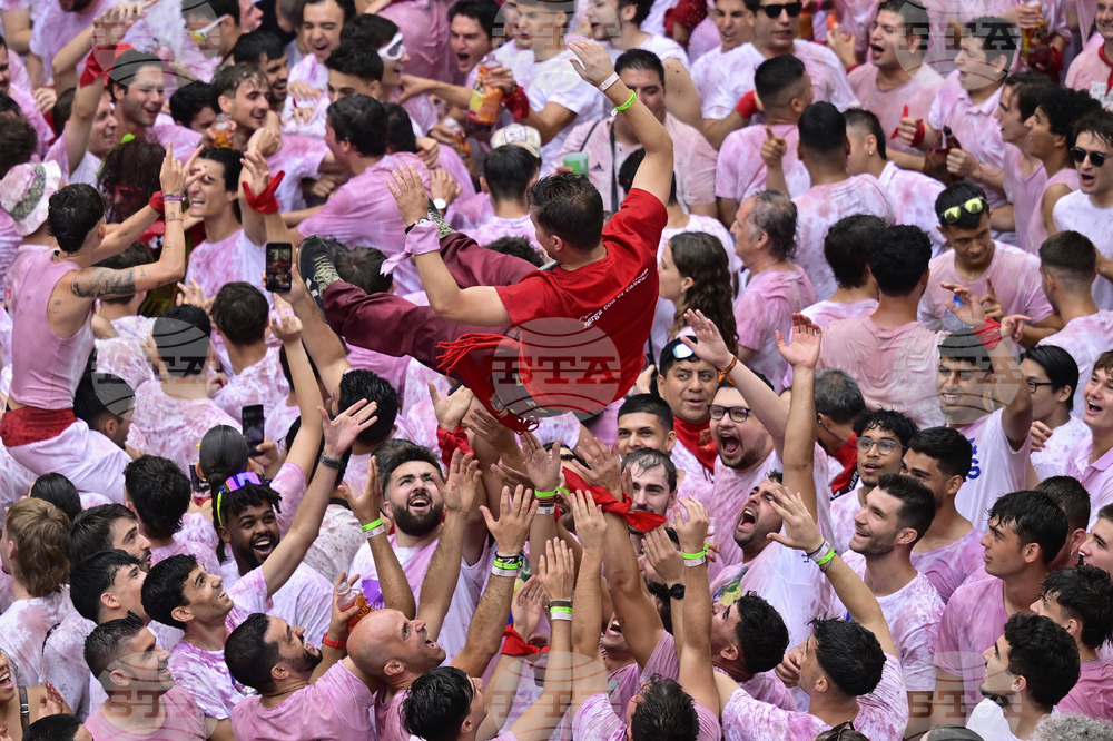 Spain Running of the Bulls