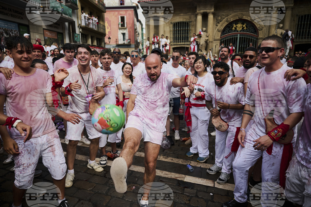 Spain Running of the Bulls