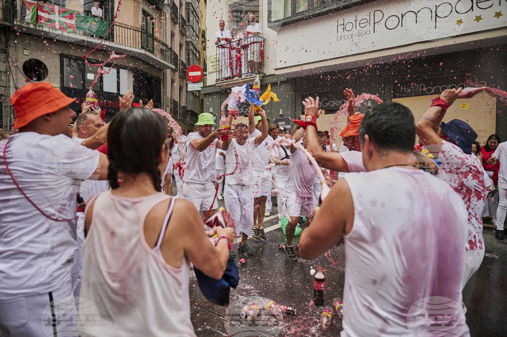 Spain Running of the Bulls
