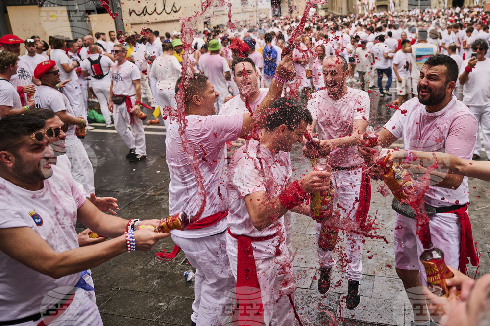Spain Running of the Bulls