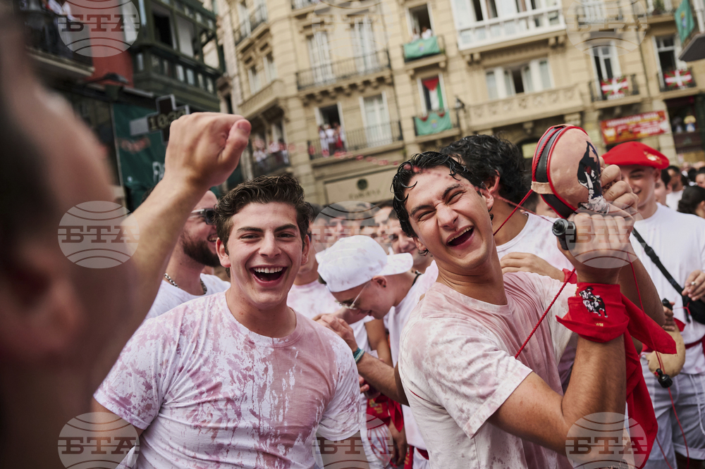 Spain Running of the Bulls