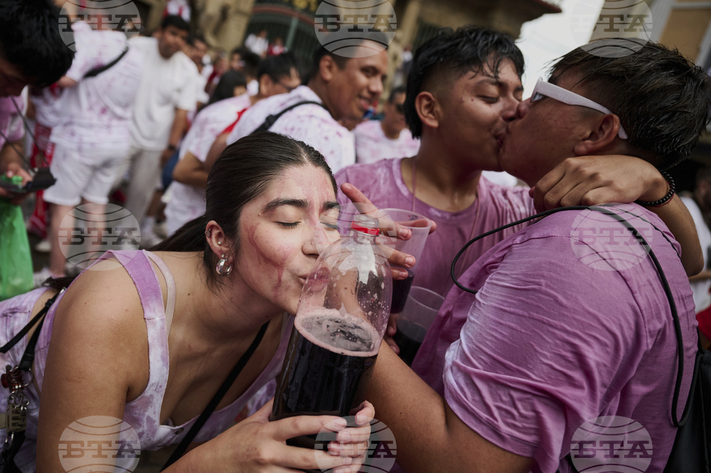 Spain Running of the Bulls