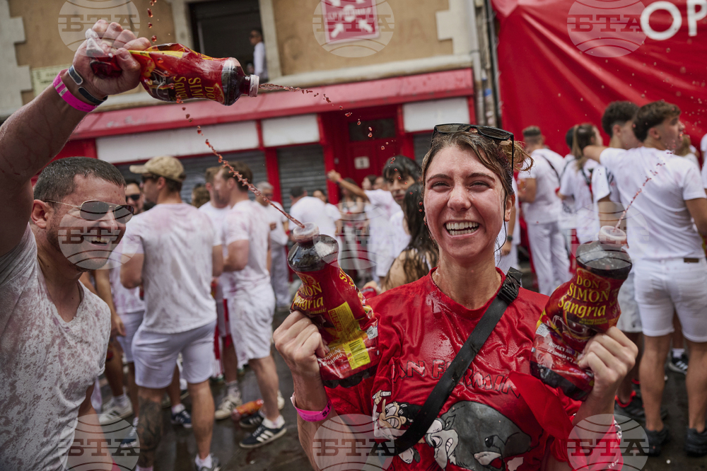 Spain Running of the Bulls