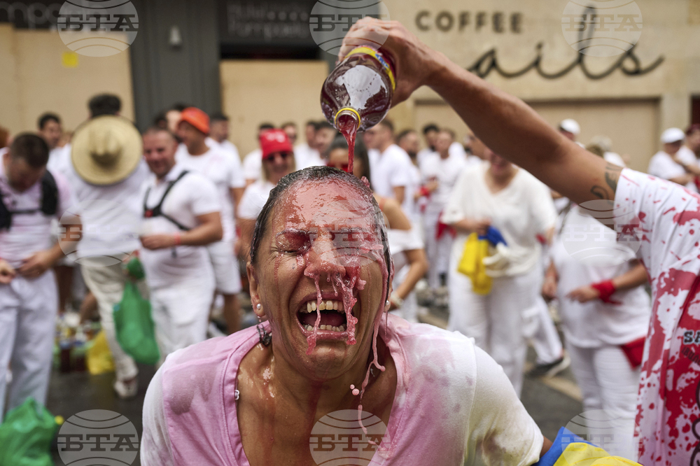 Spain Running of the Bulls