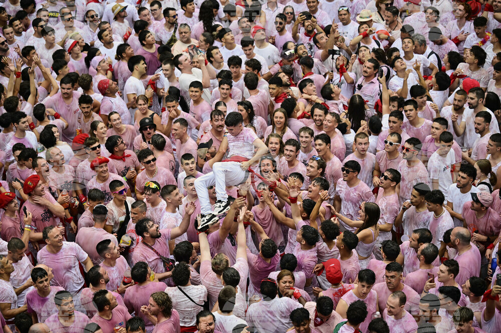 Spain Running of the Bulls