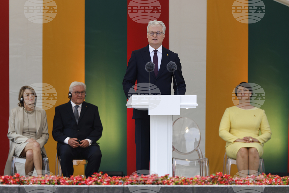 CORRECTION Lithuania Statehood Day