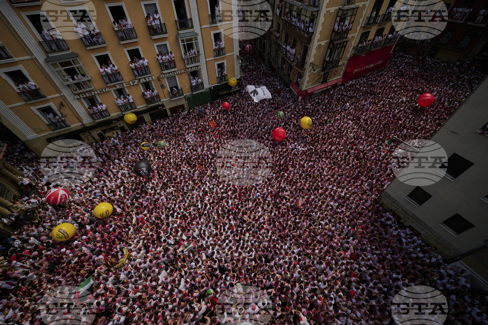 Spain Running of the Bulls