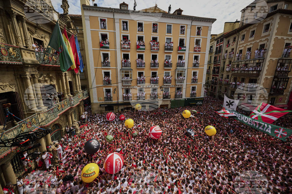Spain Running of the Bulls