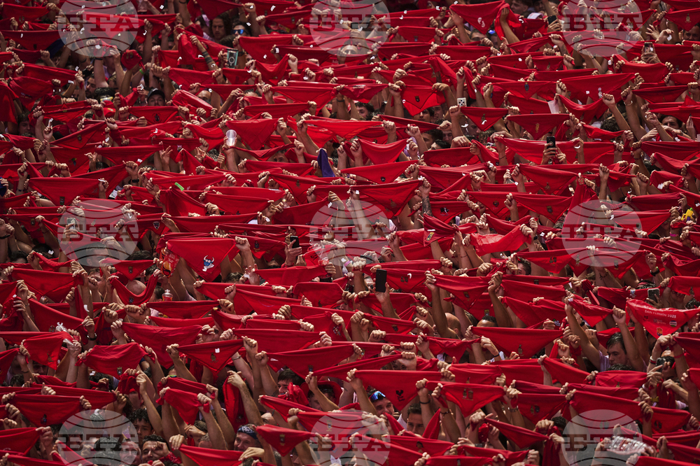 Spain Running of the Bulls