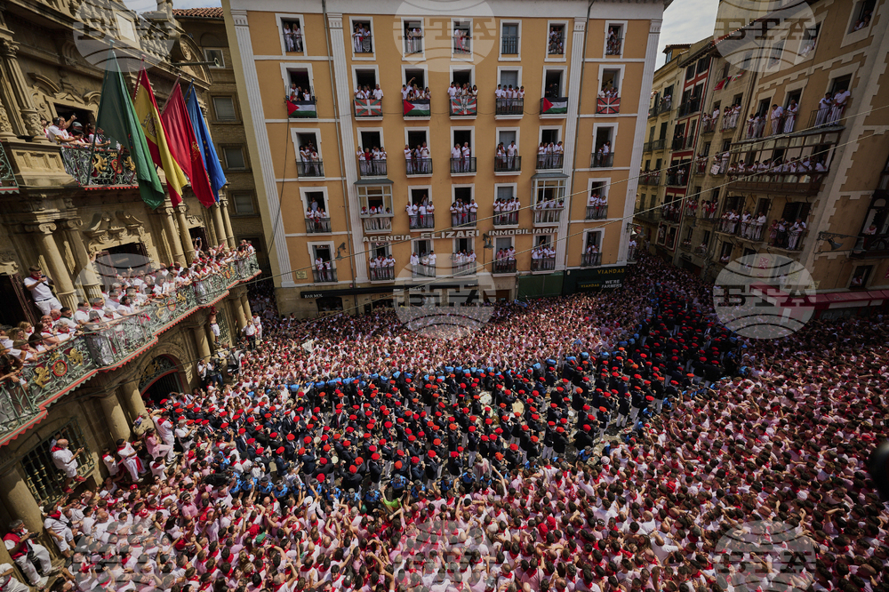 Spain Running of the Bulls