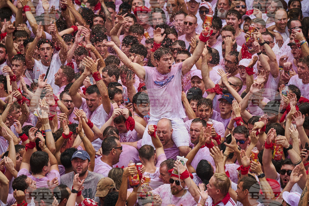 Spain Running of the Bulls