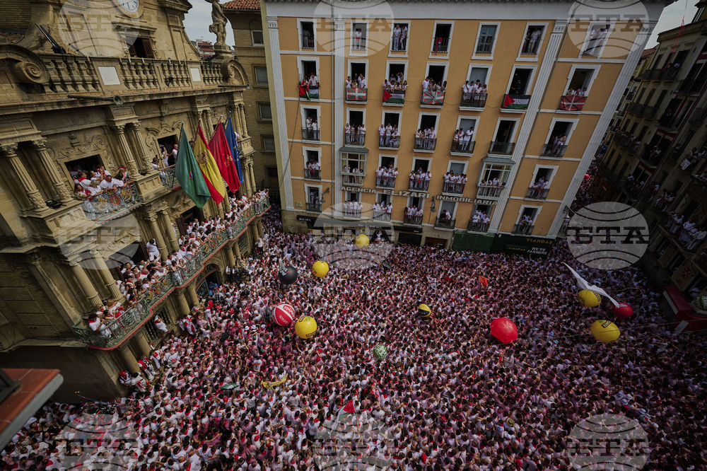 Spain Running of the Bulls