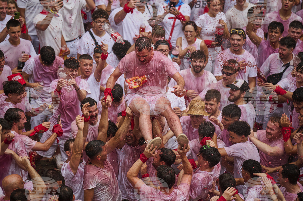 Spain Running of the Bulls