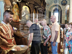 Търговище - отец Бисер Христов - неделна служба