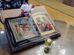 Търговище - отец Бисер Христов - неделна служба