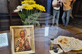 Търговище - отец Бисер Христов - неделна служба