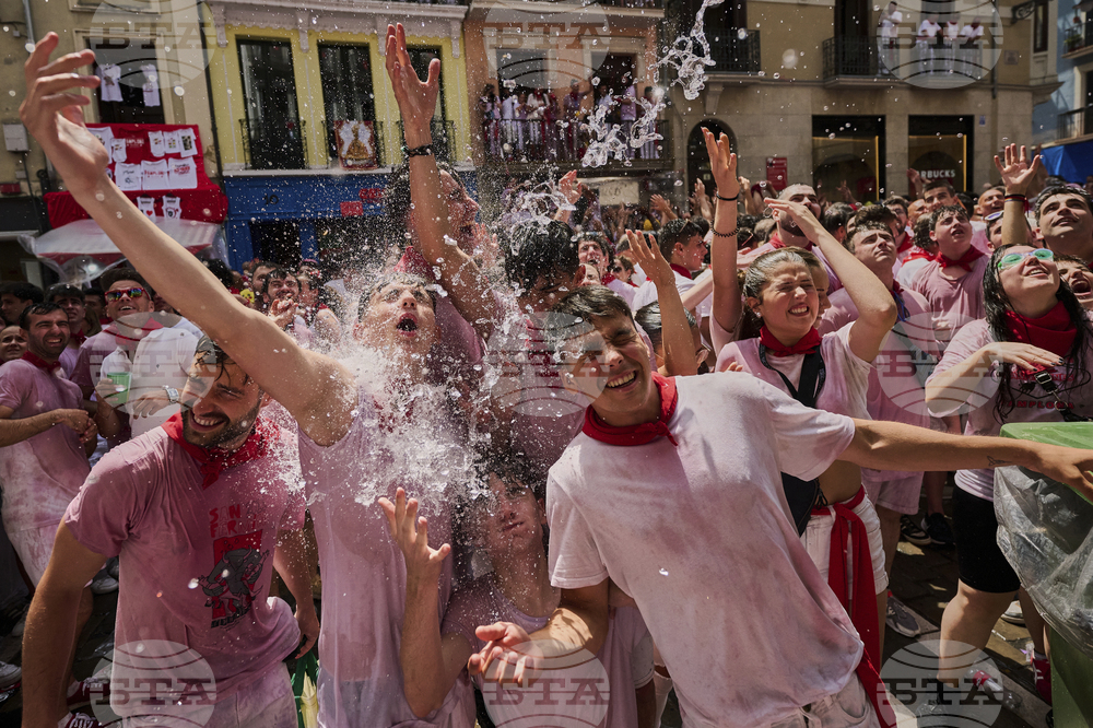 Spain Running of the Bulls