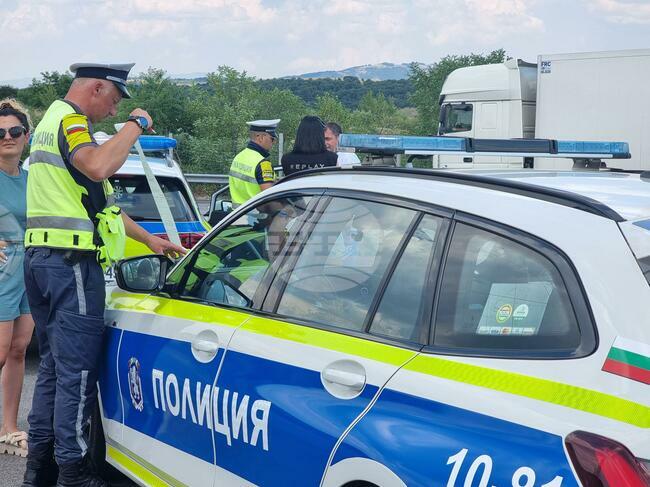 Специализирана полицейска операция се състоя днес на автомагистрала "Струма"