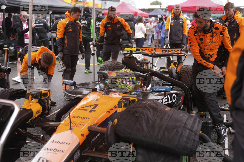 Britain F1 GP Auto Racing