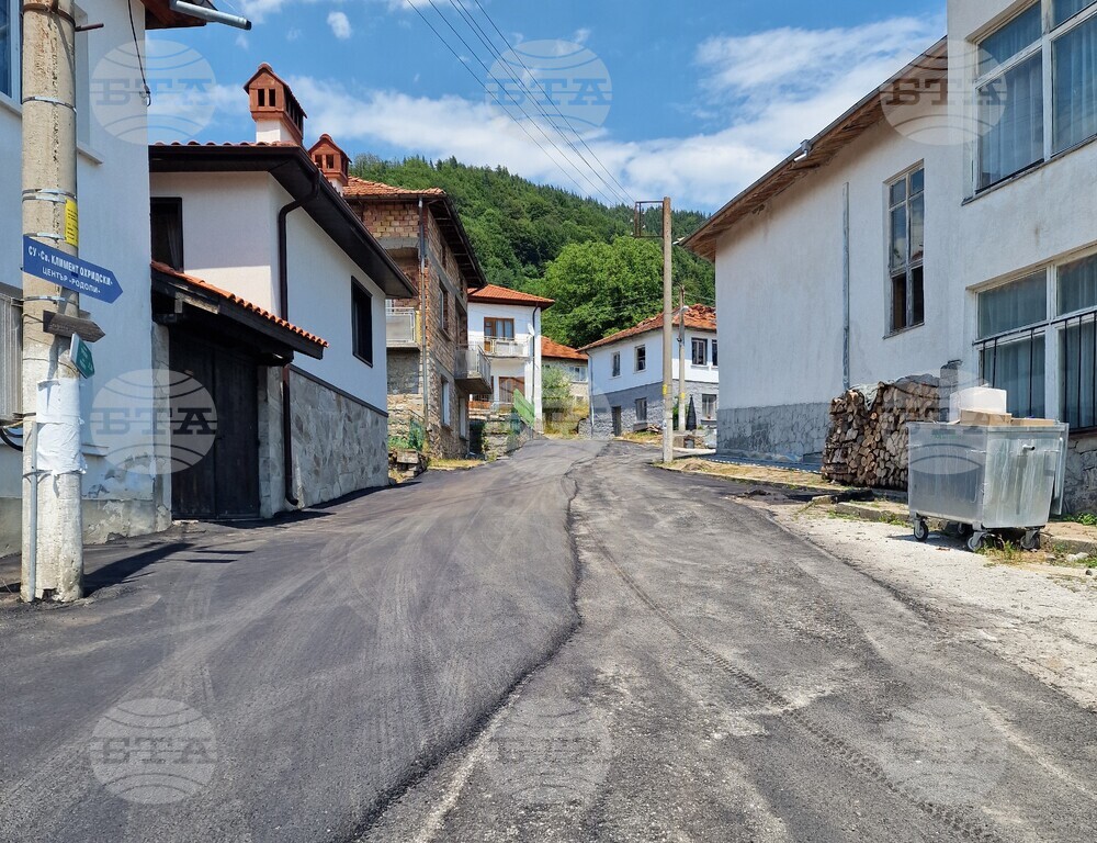 Село Славейно - асфалтиране