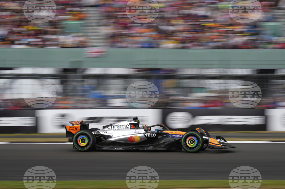 Britain F1 GP Auto Racing