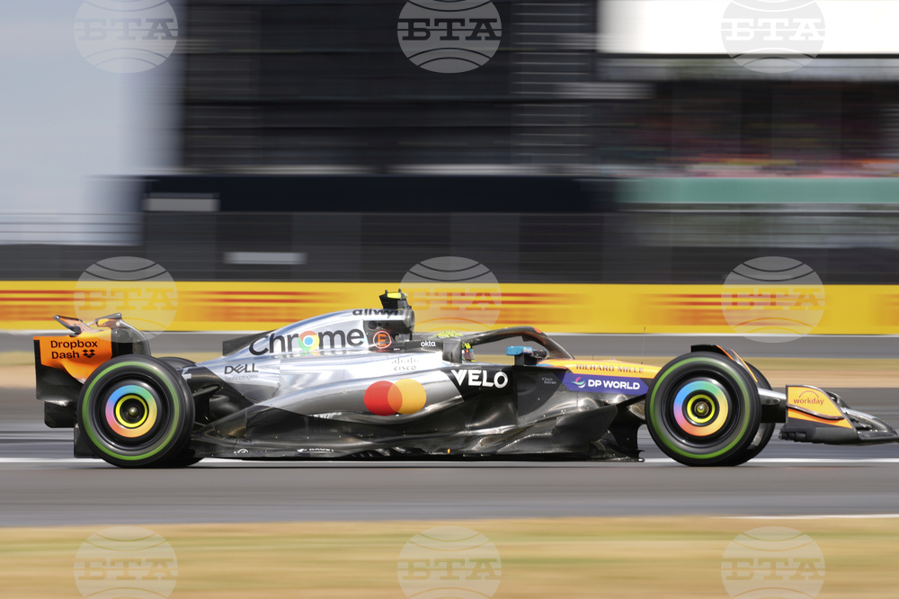 Britain F1 GP Auto Racing