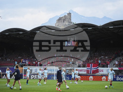 Euro 2025 Norway Finland Soccer