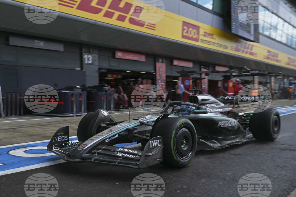 Britain F1 GP Auto Racing
