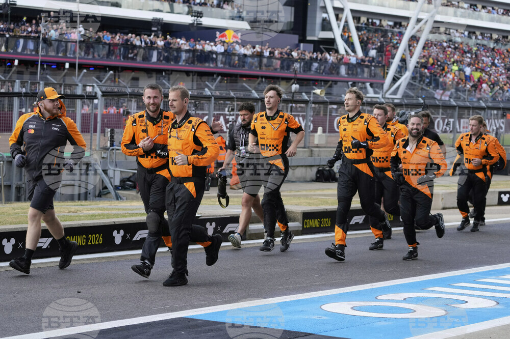Britain F1 GP Auto Racing